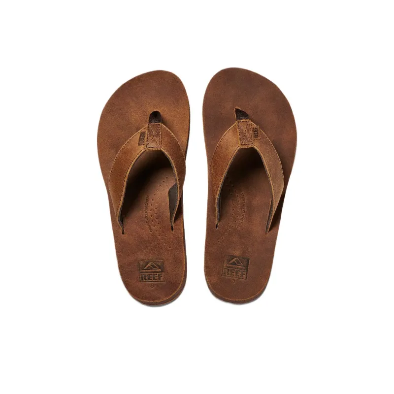 REEF Odor-Resistant Flip Flops Men Brown-3