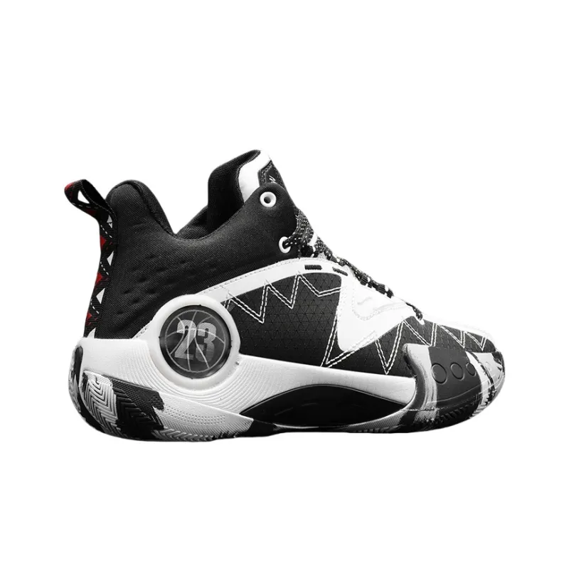 QIUTEXIONG Cushioning, Slip Resistant, Abrasion Resistant, Support, Rebound High Top Basketball Shoes Unisex-21