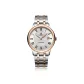 Gold Case White Dial Steel Band