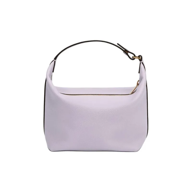 Valextra Millepunte Calfskin Shoulder Bag, Crossbody Bag, Handbag Mini Women's Wisteria Pink-3