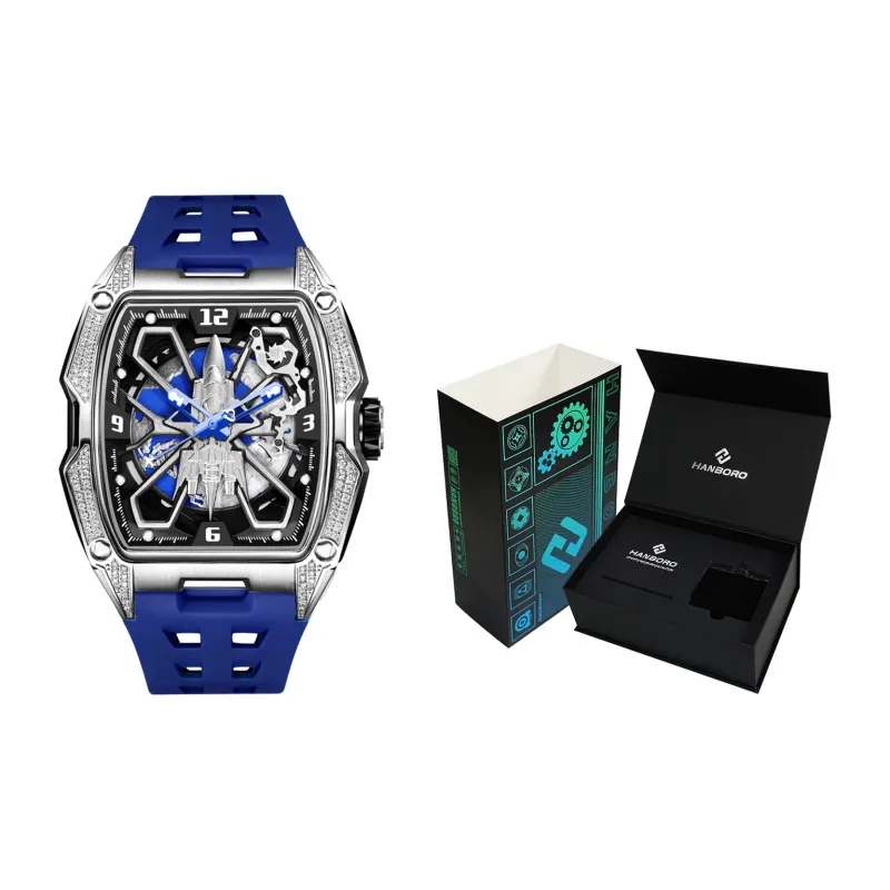 HANBORO Men Watch-5