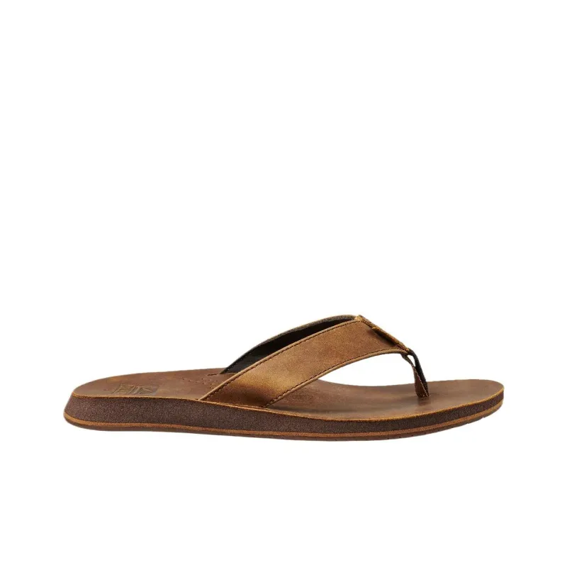 REEF Odor-Resistant Flip Flops Men Brown-1