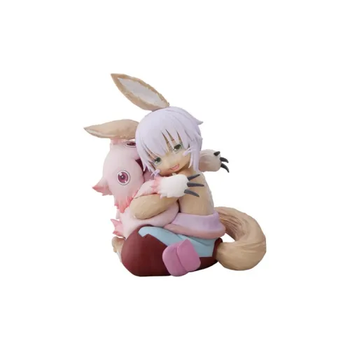 TAITO Desktop Cute Made In Abyss The Golden City Of The Scorching Sun Nanachi And Mitia Bonus Gifts 13cm