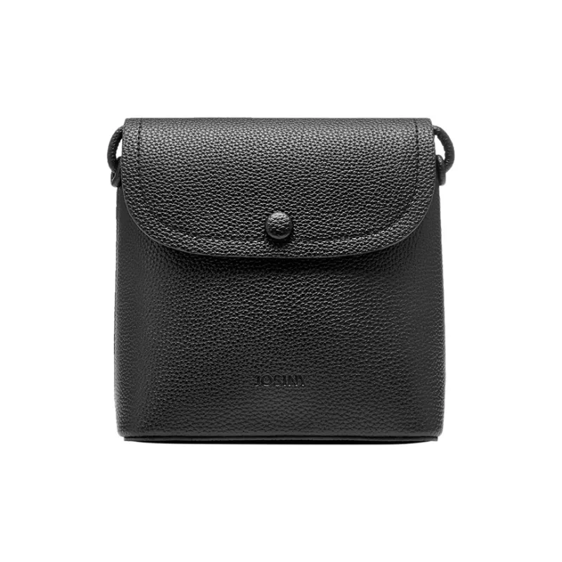 JOSINY PU Shoulder Bag Trumpets Women's Black/Ecru/Brown-5