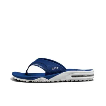 REEF Quiet Slip Resistant Flip Flops Men Navy Blue