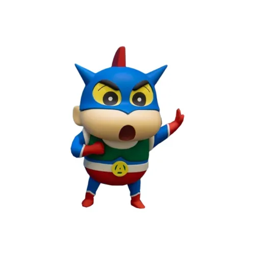 BANPRESTO Wild Field Shinji Crayon Shin chan Transformation Shin Chan 1 Action Kamen Style Bonus Gifts