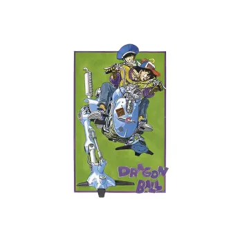 BANDAI Dragon Ball Characters Ichiban Kuji The Warriors Of Earth Ichi Award Colorful Painting Anime Merchandise