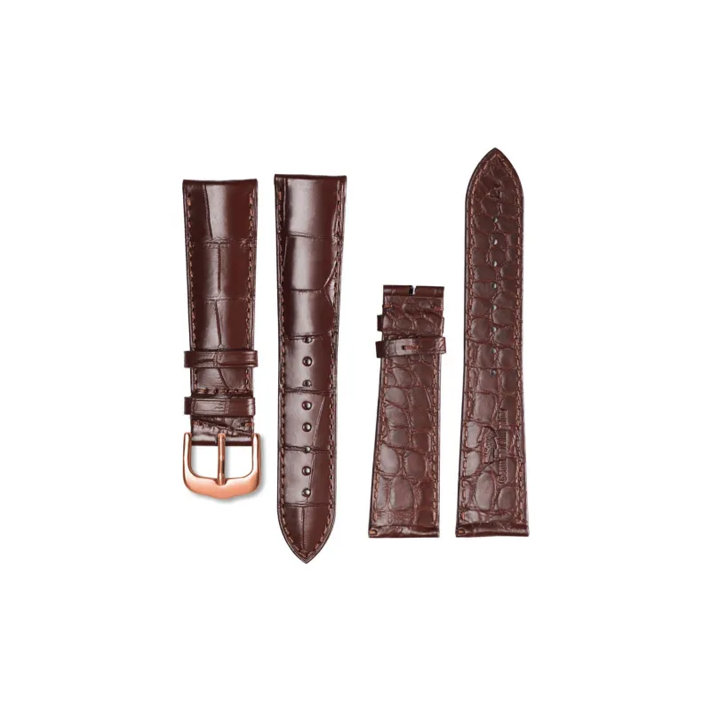 SHIRUI Accessories Omega Compatibility Watch Band 125/75 Genuine Leather Material-207