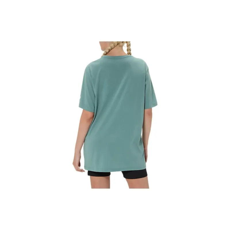 Asics SHOREBREAK T-Shirt Unisex Green-1