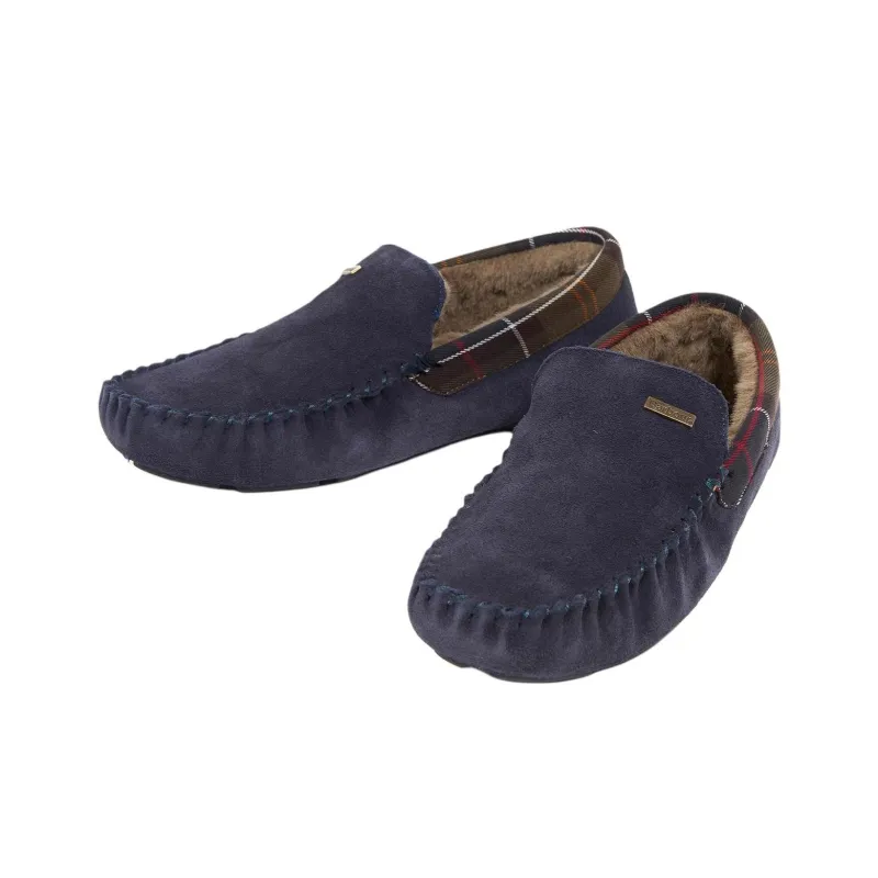 BARBOUR Monty Loafers Men's Blue-4