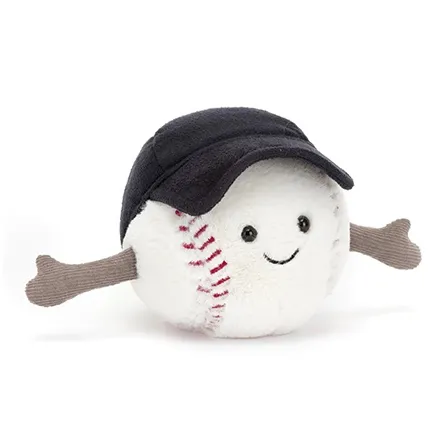 JELLYCAT Amuseables Sports Baseball Plush Toy-2