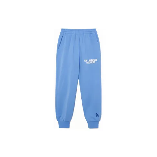 MLB Los Angeles Dodgers Knitted Sweatpants Unisex Light Blue