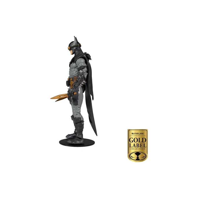 McFARLANE Batman DC Doll Old Mac Gold Logo Collection Scale Figure Bonus Gifts-3