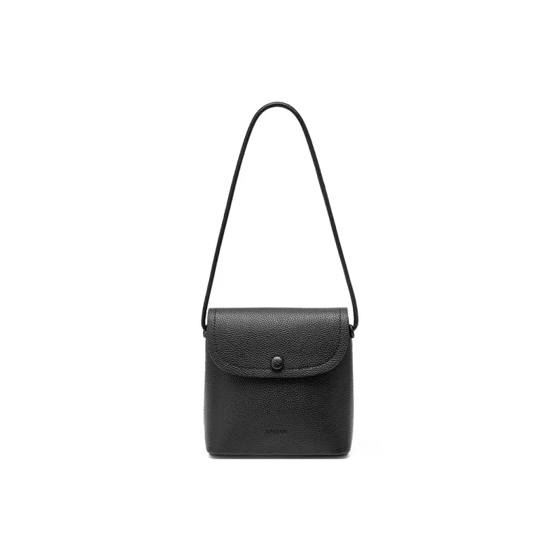 JOSINY PU Shoulder Bag Trumpets Women's Black/Ecru/Brown-7