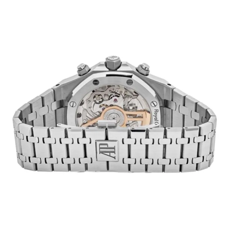 AUDEMARS PIGUET Royal Oak Series Automatic Mechanical Movement Men's Watches Watch 41mm Green Dial Stainless Steel Case-2
