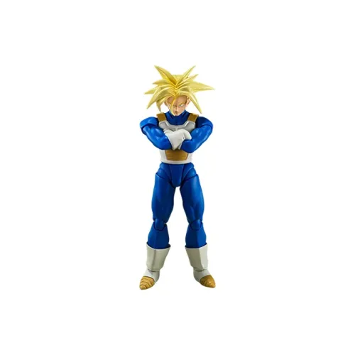 BANDAI S.H.Figuarts Dragon Ball Z Super Saiyan Trunks Hidden Power Within Action Figures 14cm