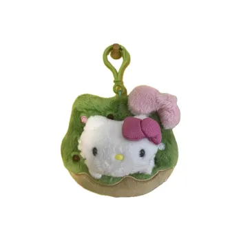 Sanrio Hello Kitty Matcha Cake Dolls Plush Pendant Small Size Tall