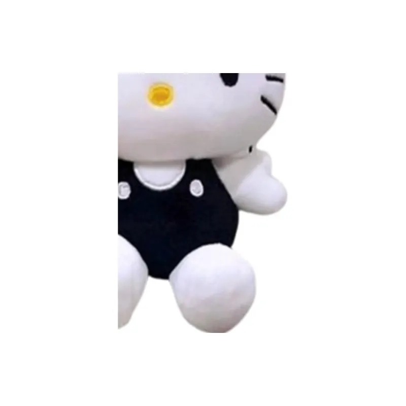 Sanrio Hello Kitty Bear Hug Overalls Dolls Plush Pendant 15cm High-2