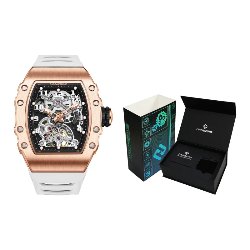 HANBORO Men Watch-5