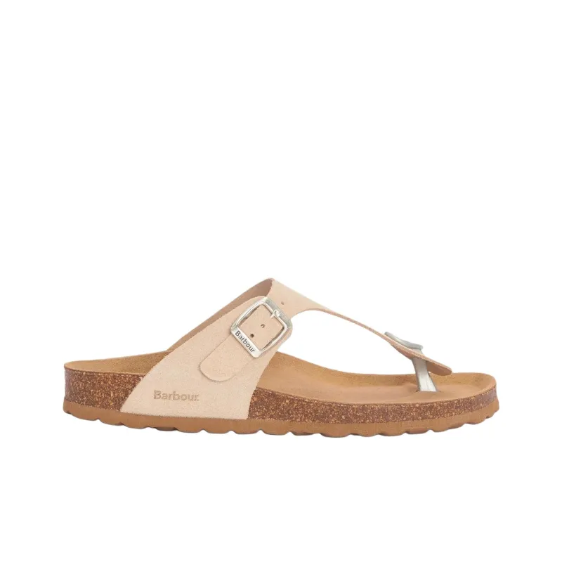 BARBOUR Flip Flops Women's Beige-1