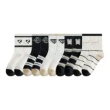 2m 4-Stripes+2 Black Wide Stripes+2m Triangle+2 Black Pinstripes+2m Pinstripes