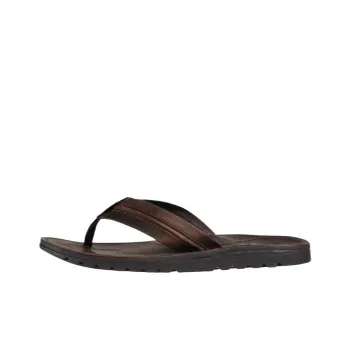 REEF Rubber Sole Quick Dry Flip Flops Men Brown