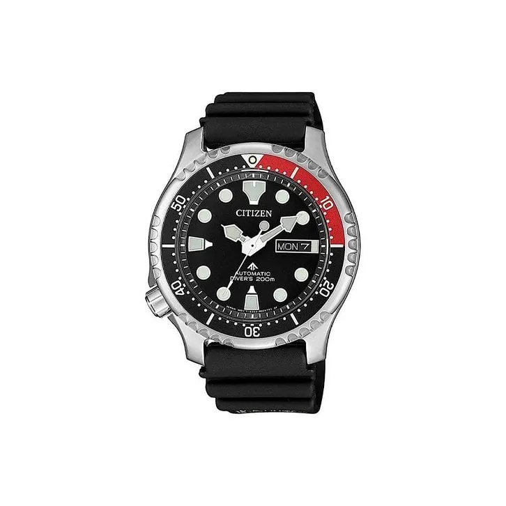 CITIZEN Promaster Collection Automatic Mechanical Movement Rubber Strap Watch 42mm Men's Watches Black Dial NY0085 19E-1