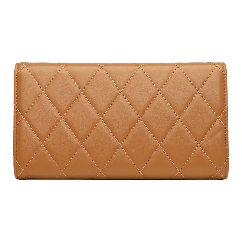 PIERRE CARDIN Top Grain Cow Leather Clutch Wallet Women's Multicolor-13