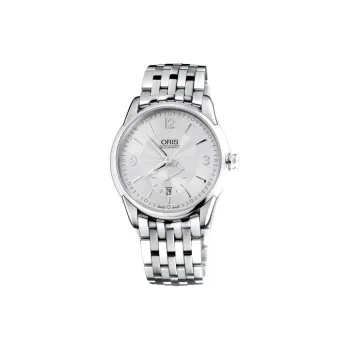Oris Artist Series Automatic Mechanical Movement Men's Watches Watch 40mm Silver Dial Steel Case Steel Strap