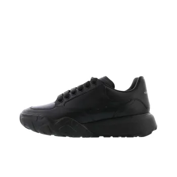 Alexander McQueen Court Trainer Oversized Low Top Casual Shoes Women's Black
