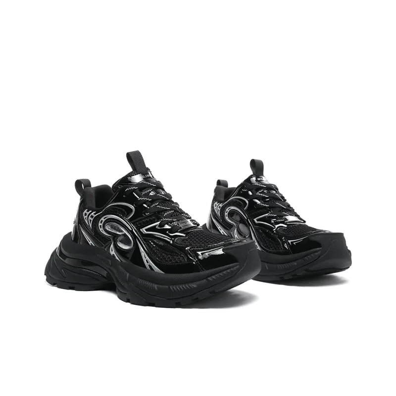 BEILIANYA Fashion Trend, Classic Vintage, Street Ready Turbo Shoes Low Top Chunky Sneakers Unisex-9