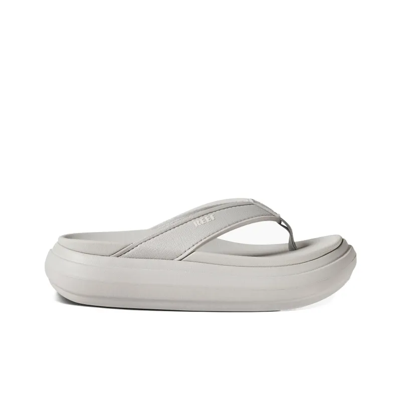 REEF Plastic Sole Slip-Resistant Quick Dry Flip Flops Women's Gray-1