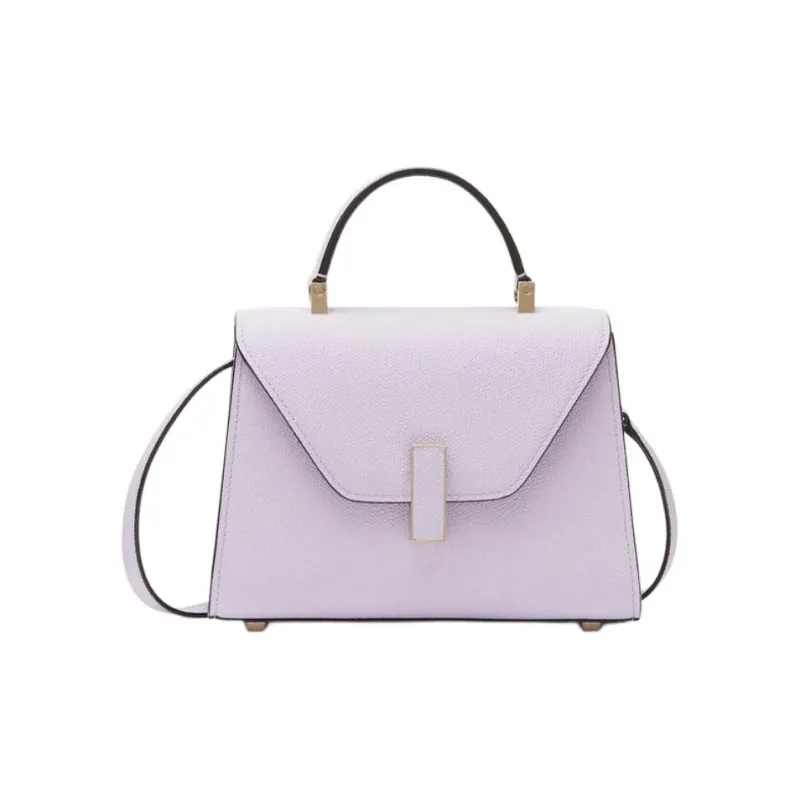 Valextra Calfskin Shoulder Bag, Crossbody Bag, Handbag Women's Wisteria Pink-0
