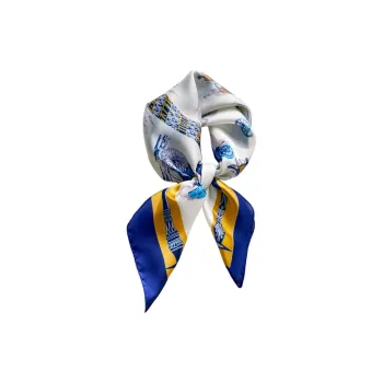 Cranta Komeia Polyester Silk Scarves Women's