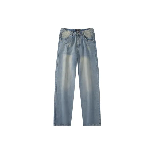 SHANTREE Jeans Unisex Light Blue