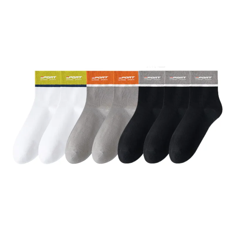 Lan Miao Mid Calf Socks Men 7 Pack-6