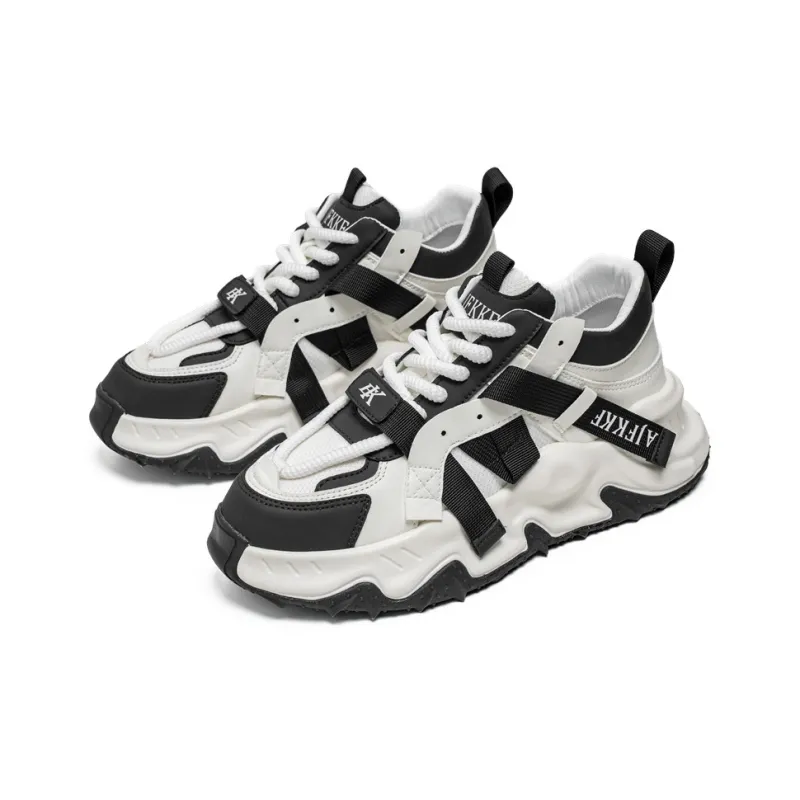 GNVA Slip-Resistant Low-Top Chunky Sneakers Men Box-8
