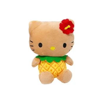Sanrio Hello Kitty Hawaii Collection Black Skin Pineapple Dolls Plush Doll