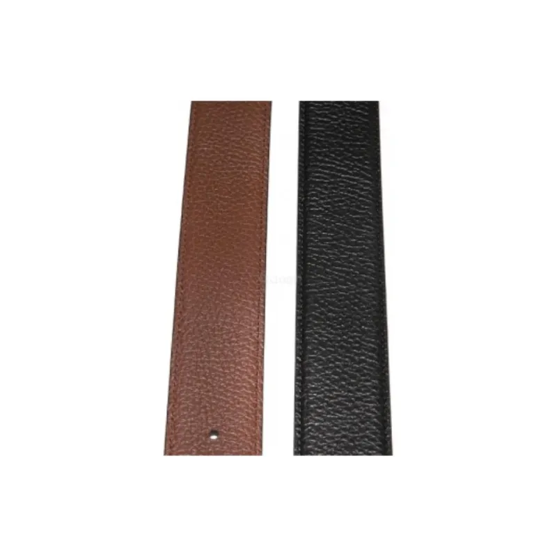FERRAGAMO Leather Belts Men Black Width 3.2CM-1