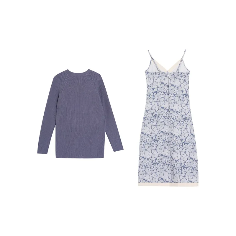 PZHK Two Piece Skirt Sets Women's-1