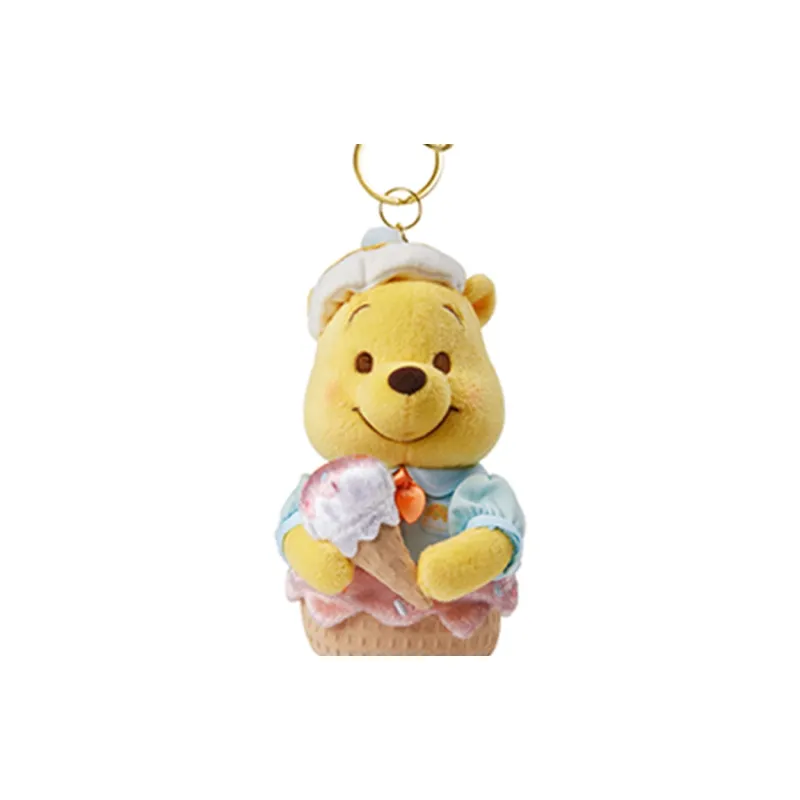 Disney Cotton Candy Ice Cream Collection Winnie The Pooh Dolls Plush Pendant 14cm Height Shanghai Disney-1