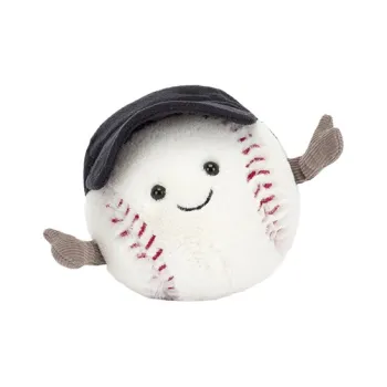 JELLYCAT Amuseables Sports Baseball Plush Toy