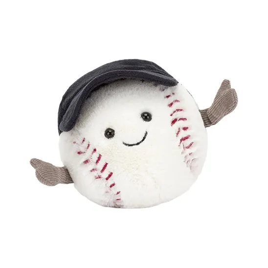 JELLYCAT Amuseables Sports Baseball Plush Toy-0