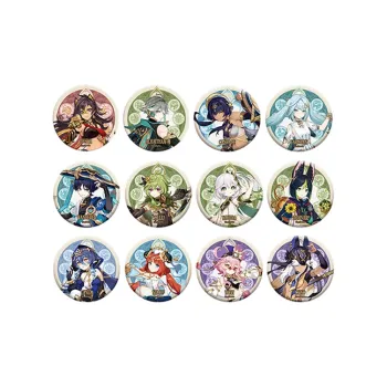 GenShin Sumeru City Theme Collection Figure Print Badge IP Merch