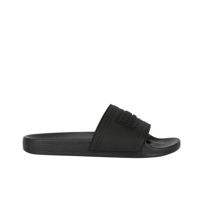 BARBOUR Slide Slippers Men's Black-1
