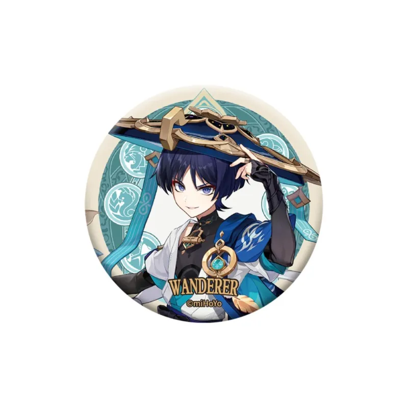 GenShin Sumeru City Theme Collection Figure Print Badge IP Merch-8
