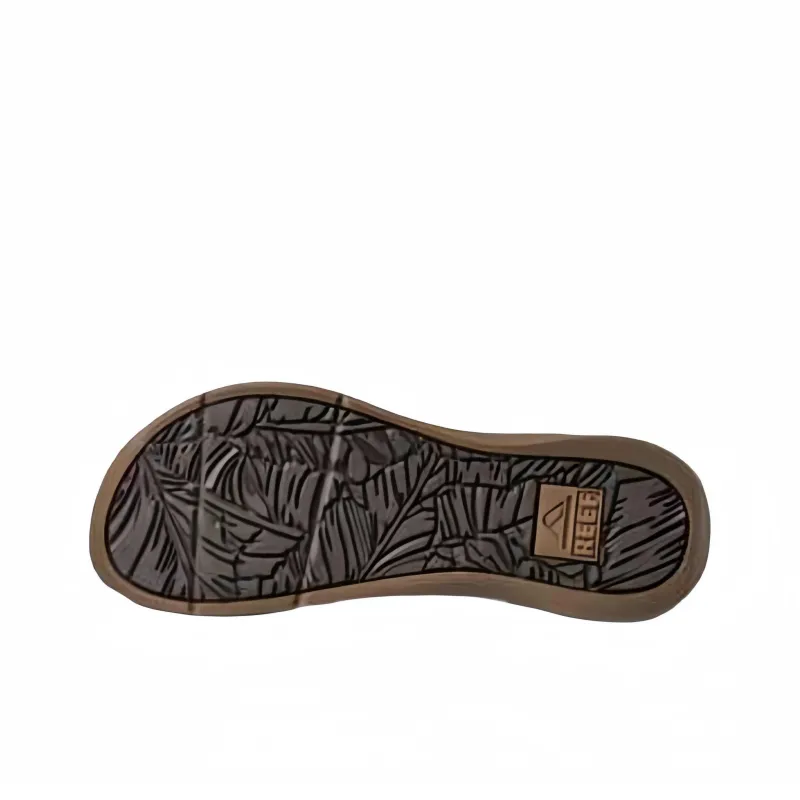 REEF Rubber Sole Slip-Resistant Flip Flops Men Brown-3