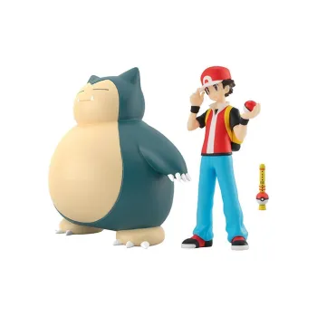BANDAI Pokémon, Scale World, Total Crimson, Snorlax, Pokémon Flute Set PB Limited 10.5cm Hobby Model