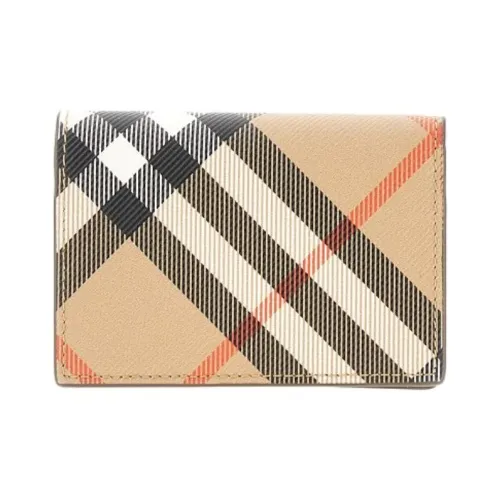 Burberry Nova Check Bi Fold Card Holder