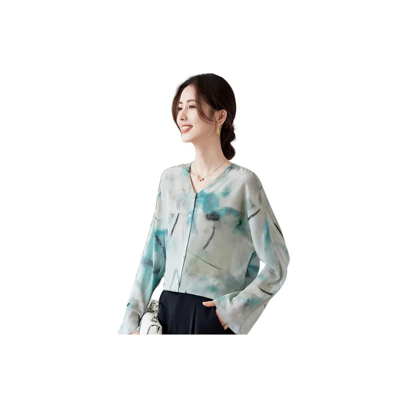 To The West Shirt Women's Ink Blue-1